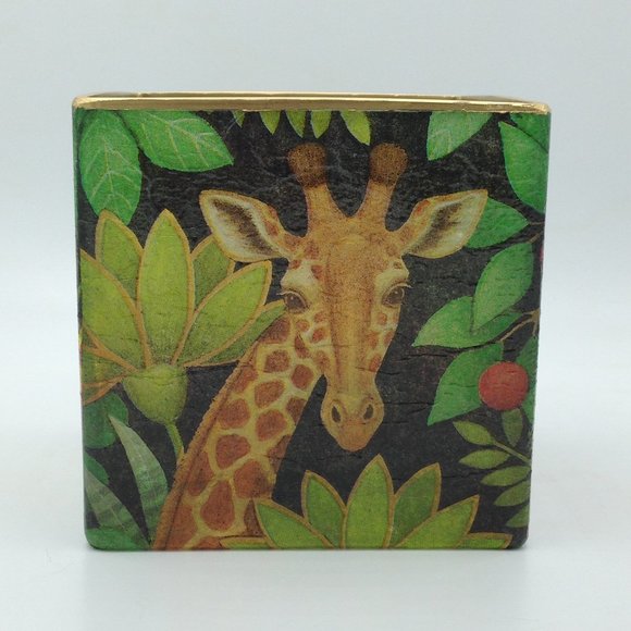 The Tropical Foursome on a 6" Square - Picture 1 of 4